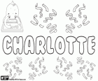 Charlotte, nome di radici germaniche, diminutivo femminile di Charles