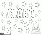 Clara, nome di origine latina che significa chiara e luminosa