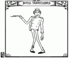 Il cameriere del Hotel Transilvania