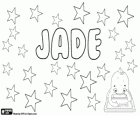 Jade, nome derivato dalla pietra semi-preziosa, giada