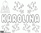 Karolina, una delle varianti del nome femminile di Carlo