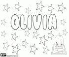 Olivia, nome di origine latina, derivato dall'oliva, il frutto dell'olivo