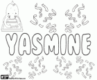 Yasmine, nome di origine persiana, derivato dal fiore, il gelsomino