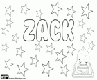 Zack, variante e forma abbreviata di nomi come Isaac, Zaccaria