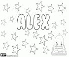 Alex, forma abbreviata del nome di origine greca, Alessandro