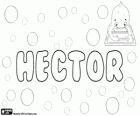 Hector, nome di origine greca. Derivato di Hektor, nome di un leggendario principe troiano