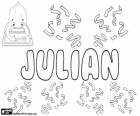Julian, nome di origine latina, derivato da Julianus