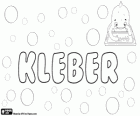 Kleber, nome di origine germanica. Variante di Cleber