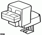 Pollo de Minecraft