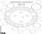 Cruzeiro, campione del campionato di calcio brasiliano nel 2013. Brasileirão 2013
