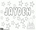 Jayden, nome di origine inglese. Creato con la combinazione dei nomi Jay e Hayden