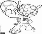 Fuleco, la mascotte ufficiale della Coppa del mondo 2014 in Brasile è un armadillo