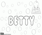Betty, forma diminutiva per nomi come Elisabetta e Betania