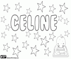Celine, nome di origine latina. Variante de Celeste