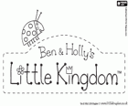 Logo de Il piccolo regno di Ben e Holly. Logo originale in inglese di Ben and Holly’s Little Kingdom