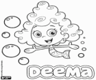 Deema, la sirenetta con i capelli ricci, Bubble Guppies