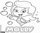 Molly la sirenetta, il leader del gruppo Bubble Guppies