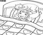 Holly Hobbie nel letto con Bonnet, la gattina