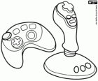 Controlli per videogiochi: gamepad e joystick. Controller di gioco