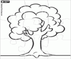 Puzzle di un semplice albero
