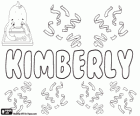 Kimberly, nome di origine inglese. Derivato dal nome inglese Kimberley