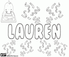 Lauren, nome di origine latina. Viene dall'alloro, un vegetale