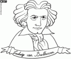 Busto di Ludwig van Beethoven. Famoso compositore tedesco, nato al 1770 e morto nel 1827