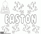Easton, nome di origine inglese. Questo nome ha diverse possibili origini e significati in inglese antico
