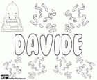 Davide, nome di origine ebraica. David, nome biblico, il secondo re di Israele