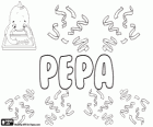 Pepa, la forma femminile di Pepe. Forma familiare del nome di origine ebraica José per donne