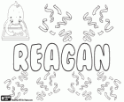 Reagan, nome di origine gaelica. Variante di Regan. Reagan, nome unisex