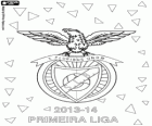 Benfica Lisbona, campione del campionato di calcio portoghese Primerira Liga 2013-2014