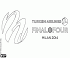 Logo Milano 2014 Final Four di Euroleague Basketball