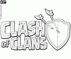 Logo del videogioco multiplayer Clash of Clans