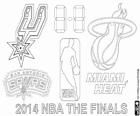2014 NBA le finali. San Antonio Spurs vs Miami Heat