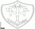 Distintivo dell'Unione Triestina SSD, società di calcio con sede a Trieste, città dalla regione Friuli Venezia Giulia