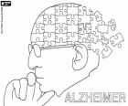 Giornata Mondiale dell'Alzheimer, 21 settembre. Malattia di Alzheimer è la più comune malattia neurodegenerative
