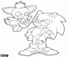 Sonic con Chip, il piccolo animale volante è un amico di Sonic