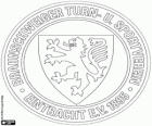 Emblema dell'Eintracht Braunschweig, società calcistica della città di Brunswick, Bassa Sassonia