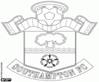 Emblema di Southampton FC. Squadra di calcio con il soprannome di The Saints