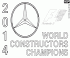 Mercedes AMG Petronas Campione del Mondo di Costruttori di Formula 1 FIA 2014