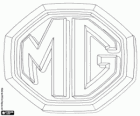 Logo de MG, Morris Garages, marca automobilistica britannica