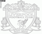 Logo di Liverpool F.C.. Società calcistica con sede nella città di Liverpool, conosciuto come i rossi, The Reds