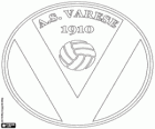 Logo del AS Varese 1910. Club sportivo da Varese, città della Lombardia