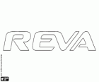 Logo di Reva, marchio di auto elettrica dall'India