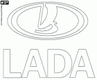 Logo di Lada, marca di automobili prodotte in Russia