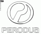 Logo di Perodua, marca di auto malese
