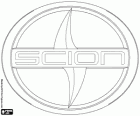 Logo di Scion, marchio di veicoli prodotti da Toyota in Nord America