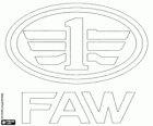 Logo di FAW Car Company, azienda di auto di proprietà dello stato cinese