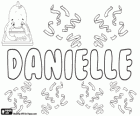 Danielle, nome derivato da Daniel. Danielle, nome in inglese, francese e olandese